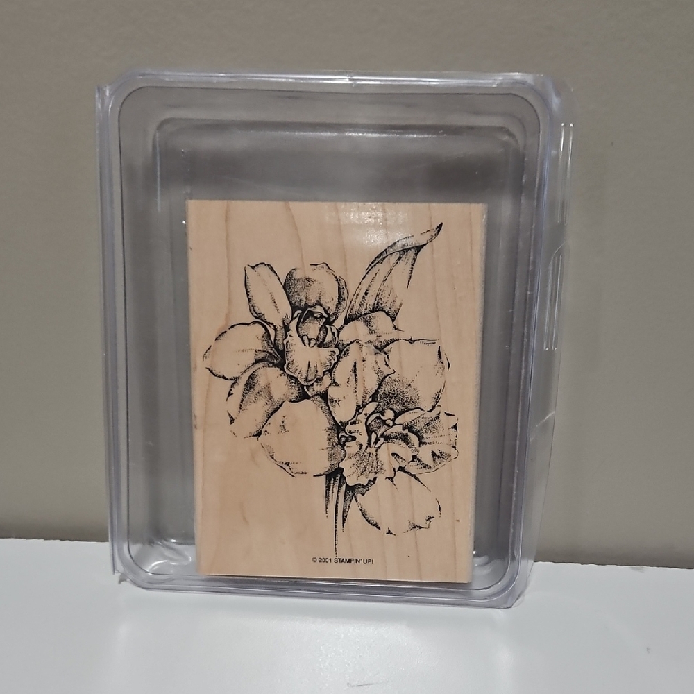 Inspiring Iris Stampin Up Rubber Stamp